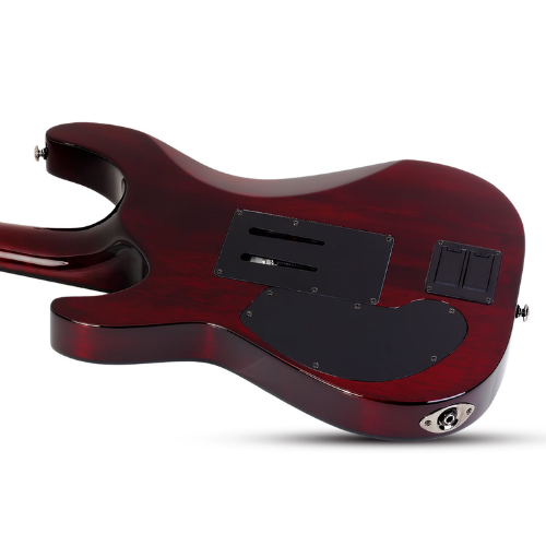 Guitarra Schecter Hellraiser C-1 FR S BCH Black Cherry com Captadores EMG 81TW e Sustainiac e Ponte Floyd Rose 1000 Series 1826