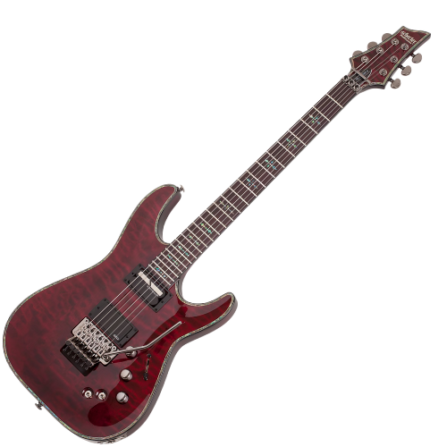 Guitarra Schecter Hellraiser C-1 FR S BCH Black Cherry com