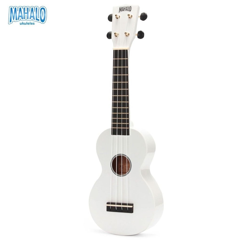 Ukulele Branco Seven Soprano Suk-07 Wh + Capa
