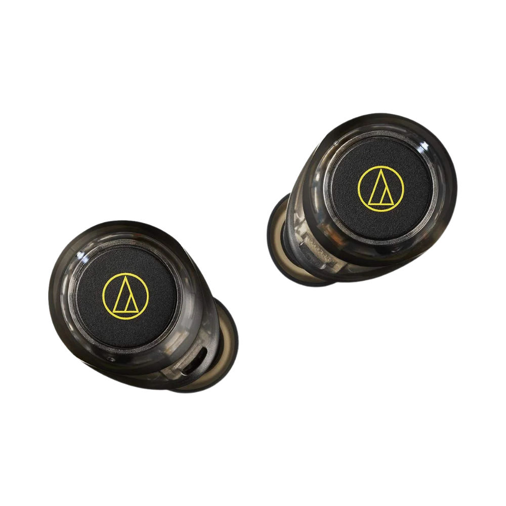 Fone de Ouvido Audio-Technica ATH-CKS30TW+ TBK True Wireless ANC Graves Solid Bass até 20h Transparent Black