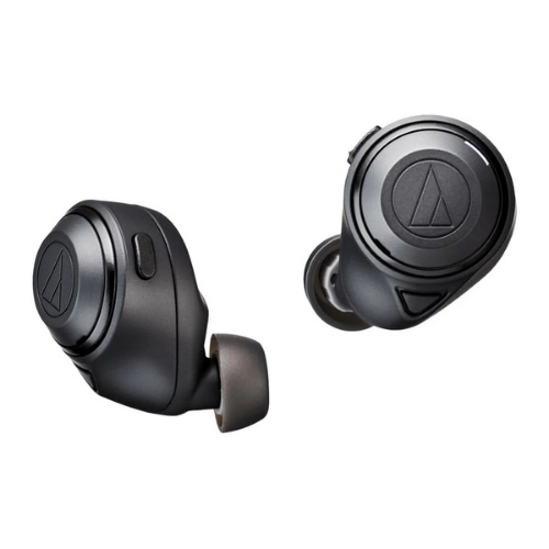Fone de Ouvido Audio-Technica ATH-CKS50TW BK True Wireless ANC Solid Bass Drivers 9mm Bateria até 20h Black
