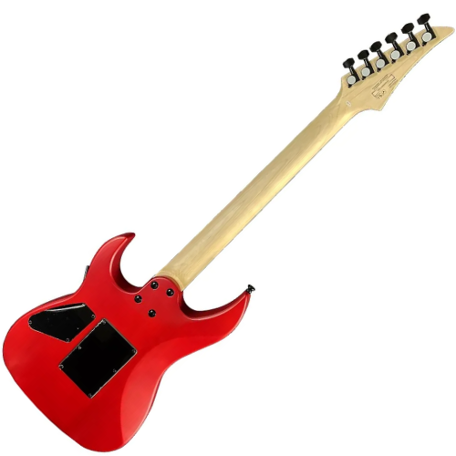 Guitarra Waldman WIG450X TRDS Trans Red Satin com Captadores HSH e Ponte Floyd Rose