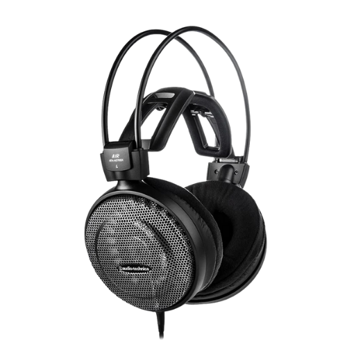 Fone de Ouvido Audio-Technica ATH-AD500X Audiophile Open-Back com Drivers CCAW 53mm e Design Leve Confortável