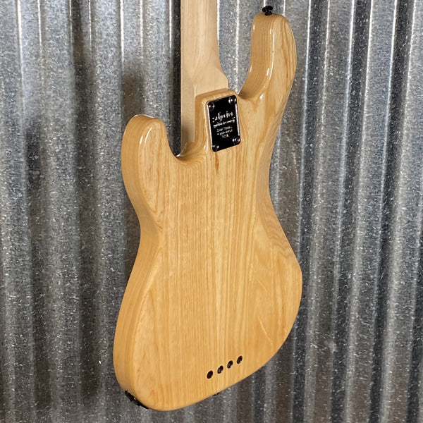 Contrabaixo Elétrico Schecter Justin Beck V Ani Gloss Natural com Captadores Schecter USA MonsterTone J/P e Ponte Schecter Custom 2664