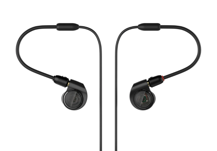 Monitor In-Ear Audio-Technica ATH-E40 com Drivers Dual Phase Push-Pull e Cabo Destacável