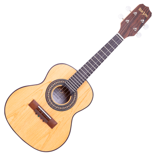 Cavaco Eletroacústico Rozini RC10.EL.F Estudante Caixa Larga Fosco com Captador Piezo - Tampo Marfim Lateral Imbuia Braço Cedro