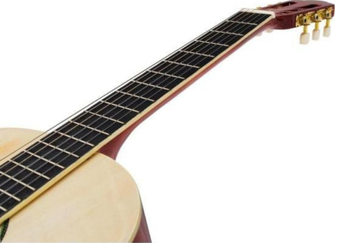 Violão Acústico Harmonics GNA-111 Nylon Natural Canhoto com Cordas de Nylon e Acabamento Verniz Brilhante