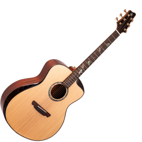 Violão Eletroacústico Marquês VA193 NT EQ Grand Auditorium Natural Brilho Aço com Guitto Double