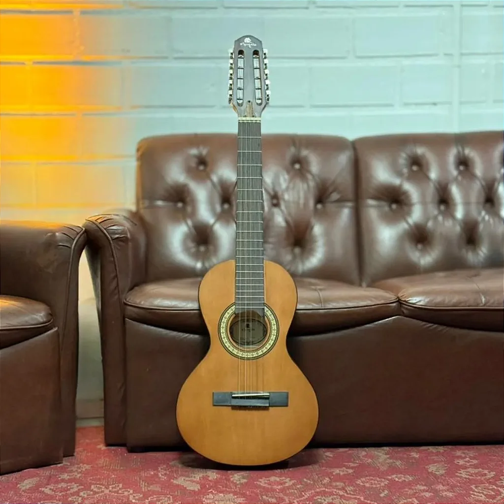 Viola Acústica Marquês VIL68 NS AC Natural Fosco com Tensor Bi-Direcional e Escala Rosewood