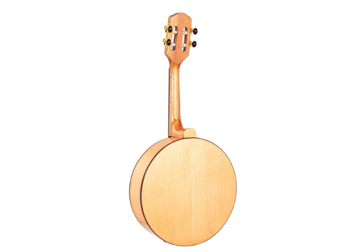 Banjo Marquês Musical BAJ150 NT EL Natural com Captador Passivo Cap-06 e Aro Dourado