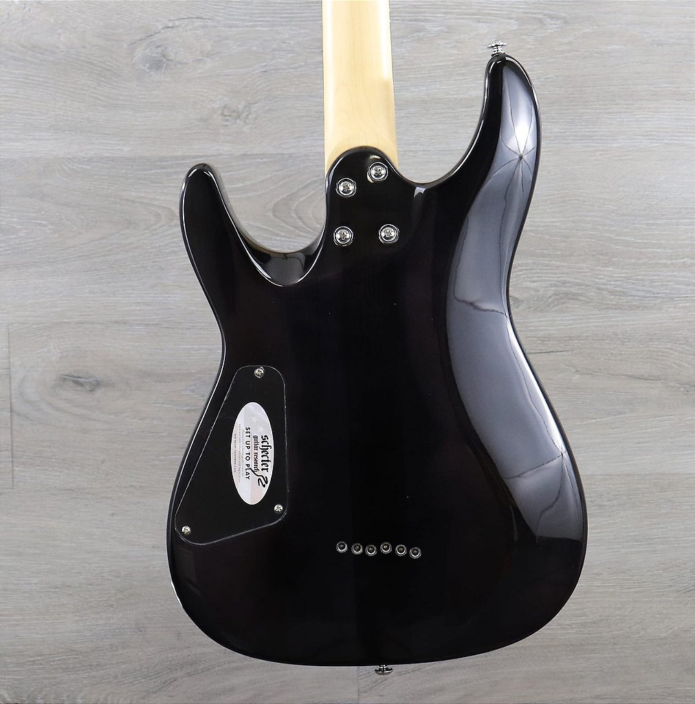 Guitarra Schecter C-6 Plus CB Charcoal Burst com Captadores Schecter Diamond Plus e Ponte Tune-O-Matic 446