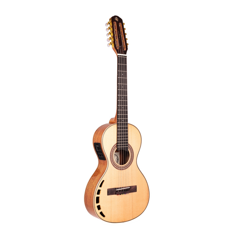 Viola Ponteio Eletroacústica Marquês VIL194 NS EQ Ponteio Natural Fosco com Fishman Presys+