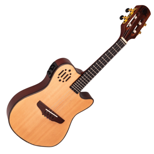Cavaco Eletroacústico Marquês Musical CA131 NS EQ Natural Fosco Maciço com Equalizador Ativo e Cordas de Aço