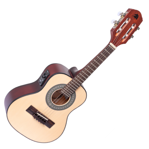 Cavaco Eletroacústico Marquês Musical CA135 NS EQ Natural Fosco com Equalizador Ativo e Cordas de Aço