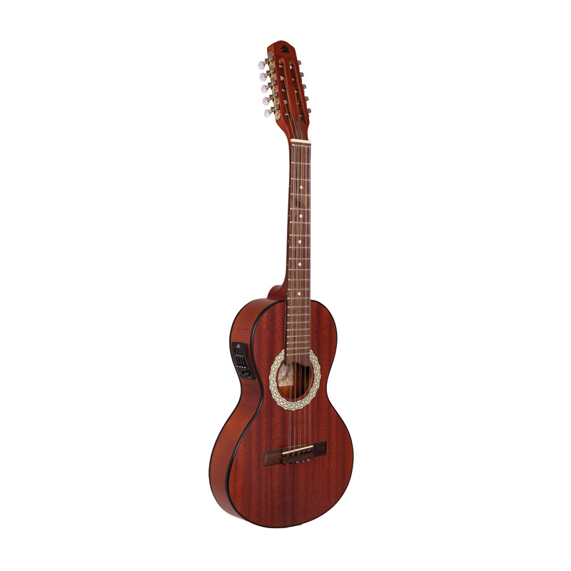Viola Ponteio Eletroacústica Marquês VIL52 MGS EQ Ponteio Mahogany Fosco com EX-4