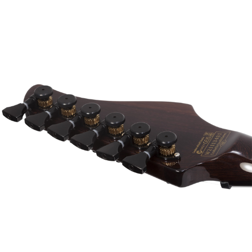 Guitarra Schecter Reaper 6 Elite DOB Deep Ocean Blue com Captadores EMG 81TW/89R e Ponte Hipshot Hardtail 2186