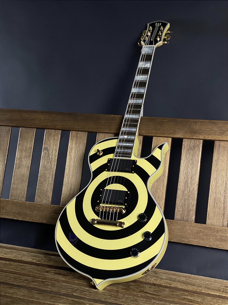 Guitarra Schecter Odin Grail GS Genesis com Captadores EMG 81/85 e Ponte TonePros LPM04 4513