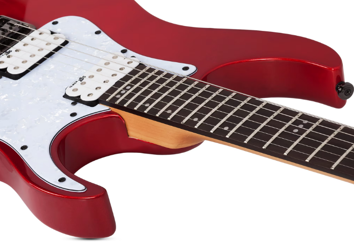 Guitarra Schecter Banshee 6 SGR MRED Metallic Red com Captadores Schecter Diamond Plus e Ponte Tune-O-Matic 3855