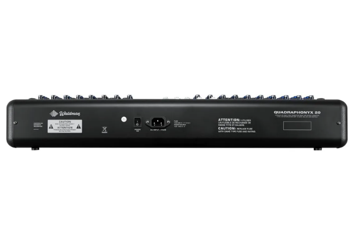 Mesa de Som Waldman QPX-20 20 Canais Profissional com USB, Bluetooth e DSP