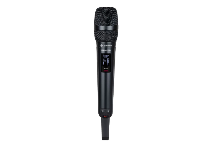 Microfone Duplo Sem Fio Waldman Fidelity 300 com Tecnologia UHF