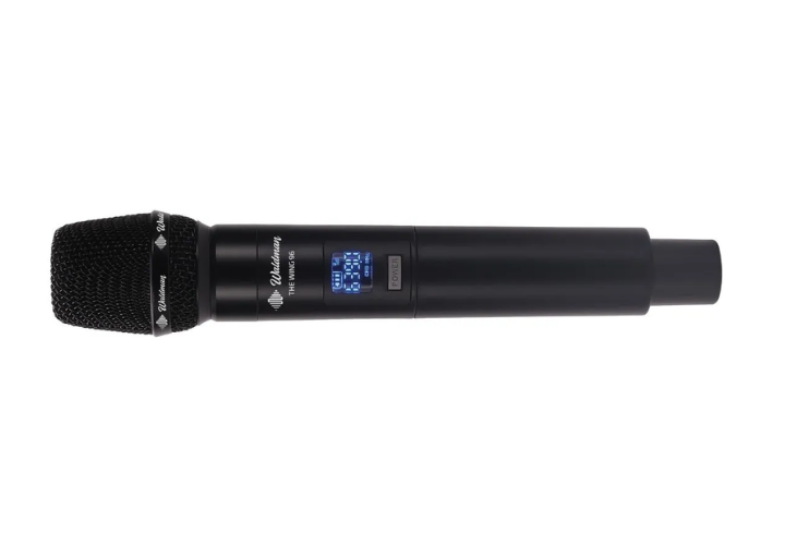 Microfone Sem Fio Duplo Waldman WTW-96/570 com 96 Frequências UHF e Tecnologia Anti-Interferência