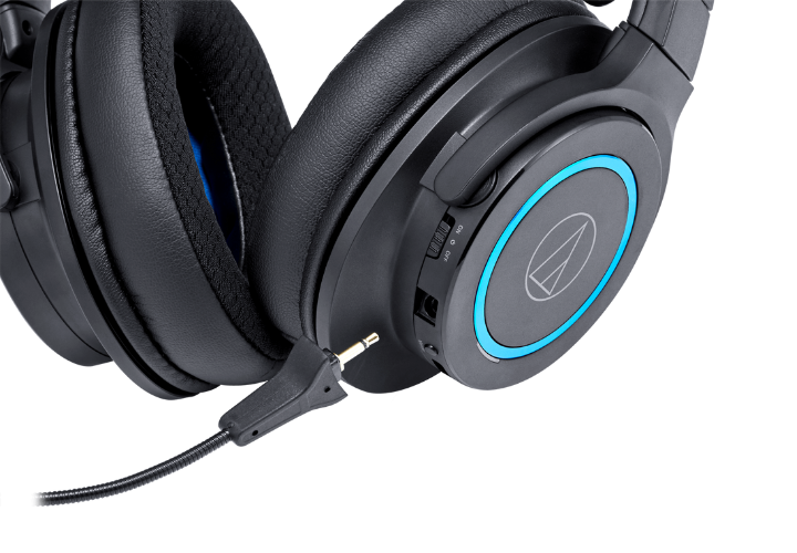 Fone de Ouvido Gamer Audio-Technica ATH-G1WL Wireless Sem Fio com Microfone Destacável e Surround 7.1