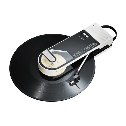 Toca-Discos Portátil Bluetooth Audio-Technica AT-SB727 Branco com Acionamento por Correia e Bateria de 12 Horas