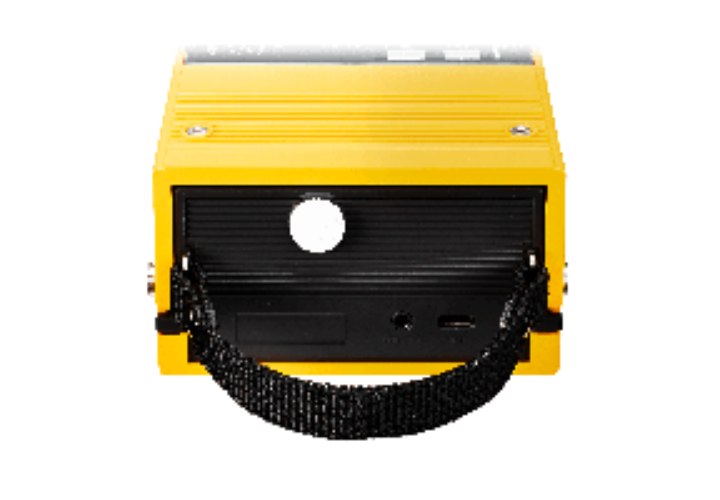 Toca-Discos Portátil Bluetooth Audio-Technica AT-SB727 Amarelo com Acionamento por Correia e Bateria de 12 Horas