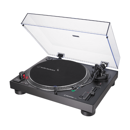 Toca-Discos Direto Audio-Technica AT-LP120XUSB Preto com Saída USB e Pré-Amplificador Phono Integrado