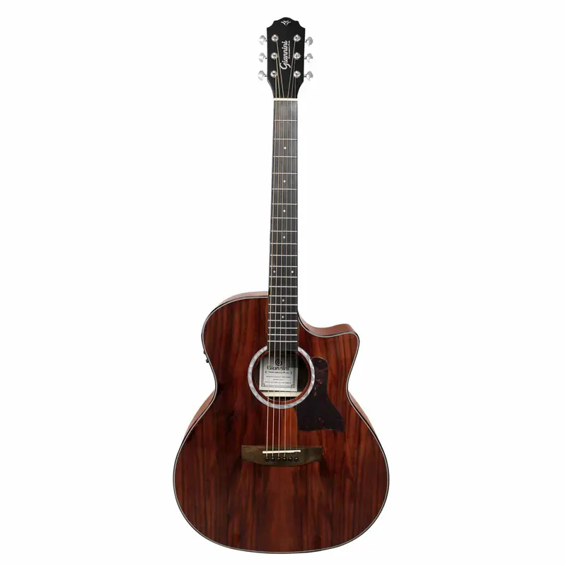 Violão Eletroacústico Giannini Performance Plus GAC Plus CEQ KOA Koa com Tampo e Laterais em Koa e Equalizador MT-3