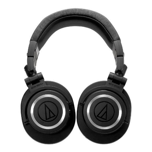 Fone de Ouvido Profissional Sem Fio Audio-Technica ATH-M50xBT2 com Drivers 45mm Neodímio, Bluetooth 5.0 LDAC/AAC/SBC, Bateria 50 Horas e App A-T Connect