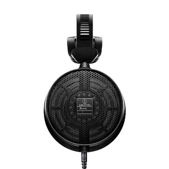 Fone de Ouvido Profissional Audio-Technica ATH-R70x Open-Back com Drivers 45mm, Cabo Desconectável e Design Leve