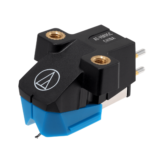 Cápsula Audio-Technica AT-VM95C com Agulha Azul Cônica 0.6 mil para Toca-Discos