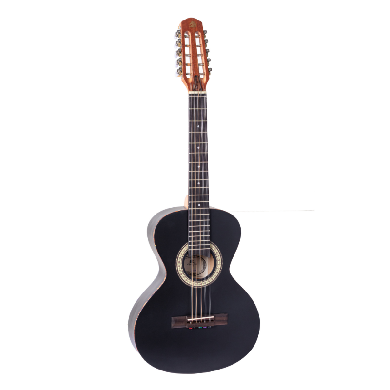 Violão Eletroacústico Tagima VIL-08BK SAC Preto Fosco com Pré TEQ-8 e Cordas de Aço