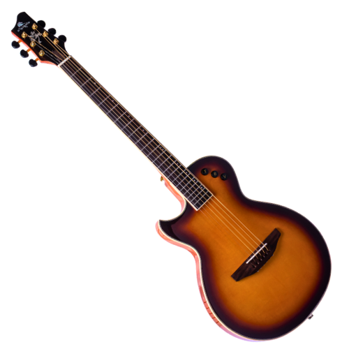 Violão Eletroacústico Marquês Canhoto VA09 SB EQ Natural Fosco com Tampo Fundo e Laterais em Sapele Braço em Cedro Escala em Blackwood com 20 Trastes em Alpaca Cutaway Equalizador Ativo 4 Bandas