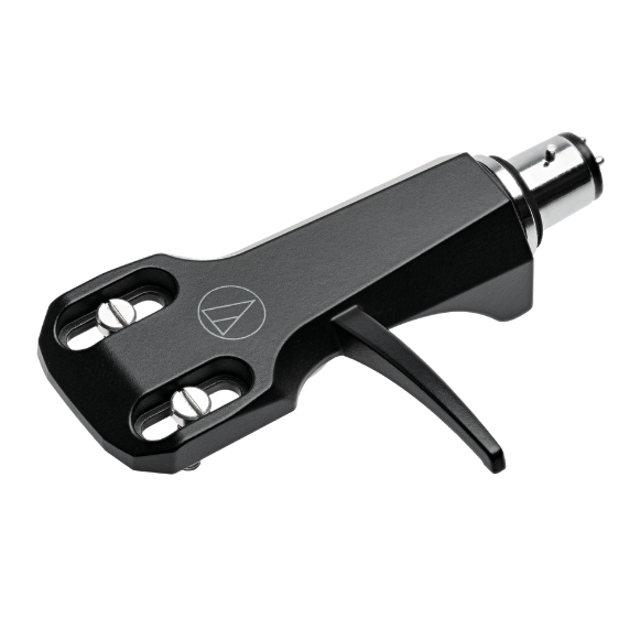Kit Cápsula Audio-Technica AT-VM95C/H com Agulha Cônica 0.6 mil e Cabeçote AT-HS6BK