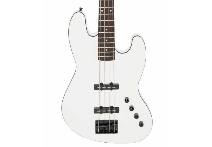 Contrabaixo Ativo 4 Cordas Jazz Bass Waldman GJJF350A White