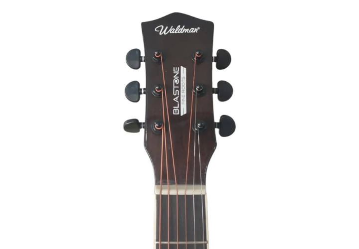 Violão Eletroacústico Waldman DE141 GY Gray Dreadnought com Tampo Basswood e Equalizador EQ-3RT 3 Bandas