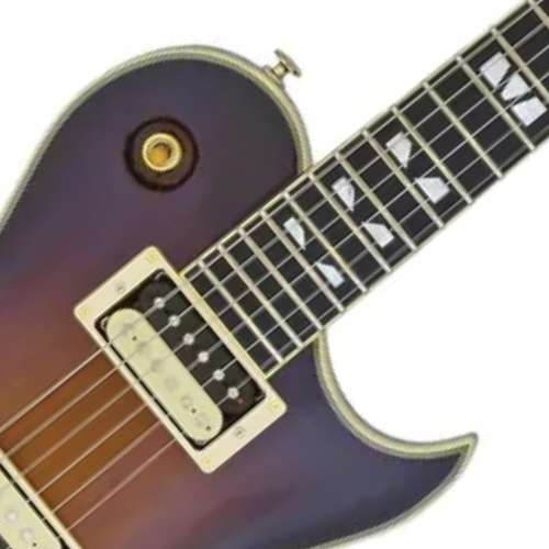 Guitarra Japonesa Aria Pro II PE-R100 Smokey Amber com Captadores Classic Power HH e Ponte Aria Original SPT