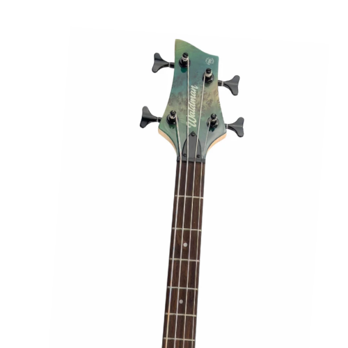 Contrabaixo Ativo Waldman WIB300 SPDO Spalted Deep Ocean 4 Cordas com Captadores PJ Cerâmicos e Pré Ativo
