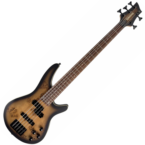 Contrabaixo Ativo Waldman WIB305 DN Dark Natural 5 Cordas com Captadores PJ Cerâmicos e Equalização Ativa e Bag