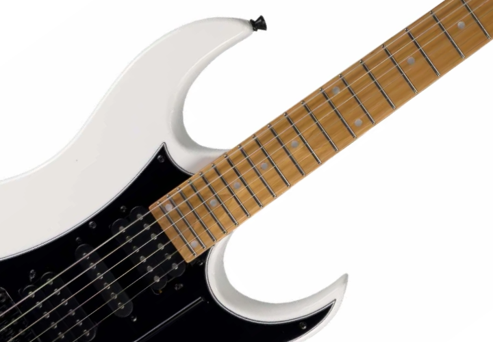 Guitarra Waldman WIG250 WH White com Captadores HSH Cerâmicos e Ponte Floyd Tremolo Black e Bag