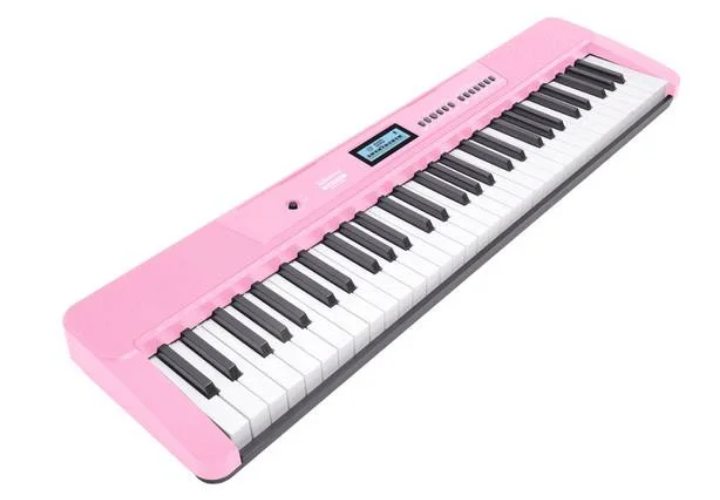 Teclado Musical Waldman ClassTone WTS-300 Rosa
