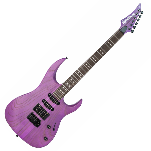 Guitarra Waldman WINT540 SPP Satin Purple com Captadores HSS Cerâmicos e Ponte Semi-Flutuante