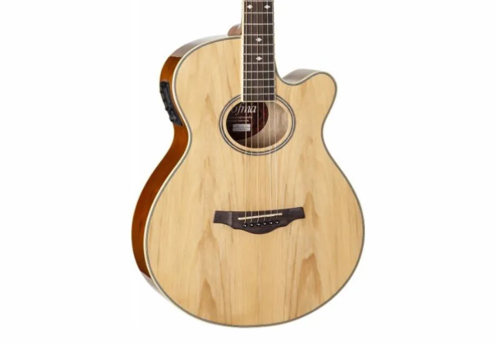 Violão Hofma Mini Jumbo Aço Elétrico HMF 249 STNT com Captadores Piezo e Equalizador AUDISYS