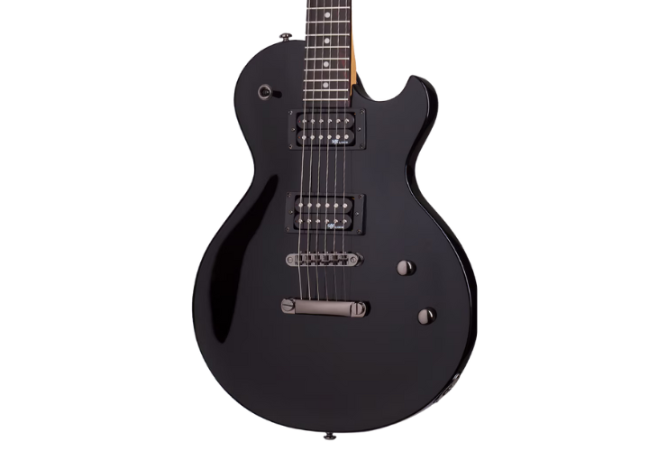 Guitarra Schecter Solo-II SGR Gloss Black com Captadores Schecter Diamond SuperRock-II HH e Ponte Floyd Rose Special 3841