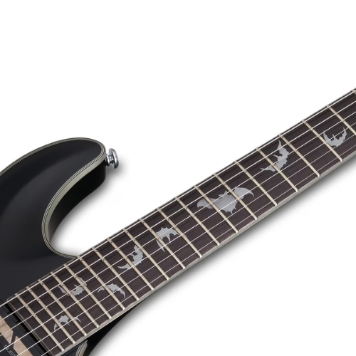 Guitarra Schecter Damien Platinum-6 FR-S SBK Satin Black com