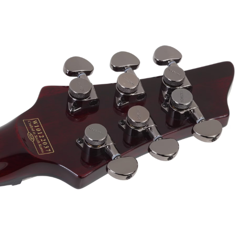 Guitarra Schecter Hellraiser C-VI Black Cherry com Captadores EMG