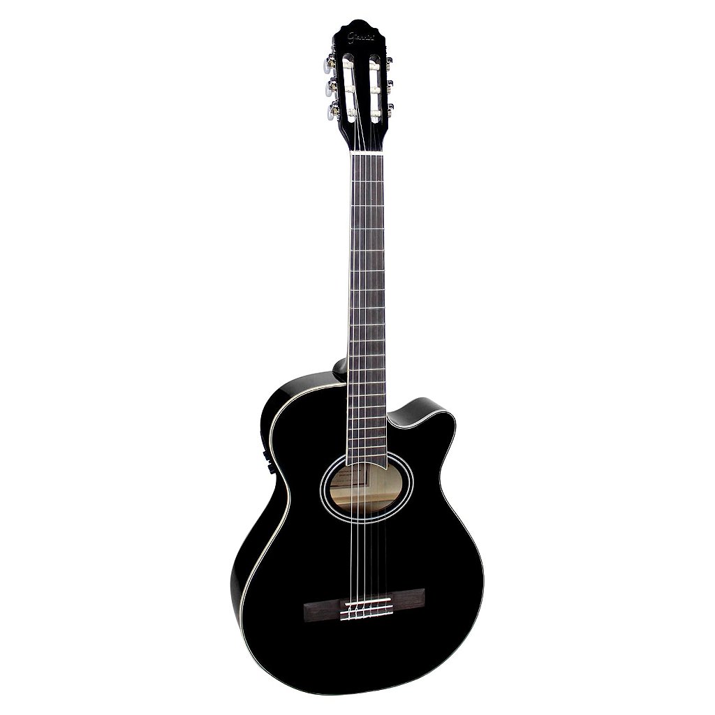 Violão Nylon Eletroacústico Giannini Performance GNF-1D CEQ BK Black