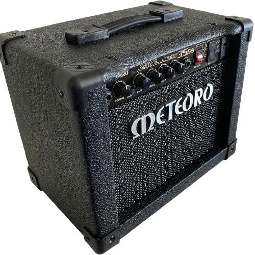 Cubo Amplificador para Guitarra Meteoro Space Guitar Junior 35GS 35W Preto com Reverb e Entrada Auxiliar
